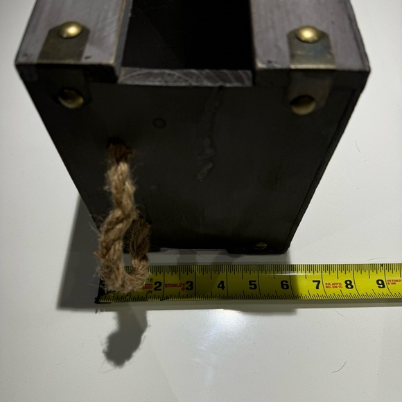 ๐๏ธ4 for 20$ / Rustic Wood Box / Grey - Picture 9 of 14